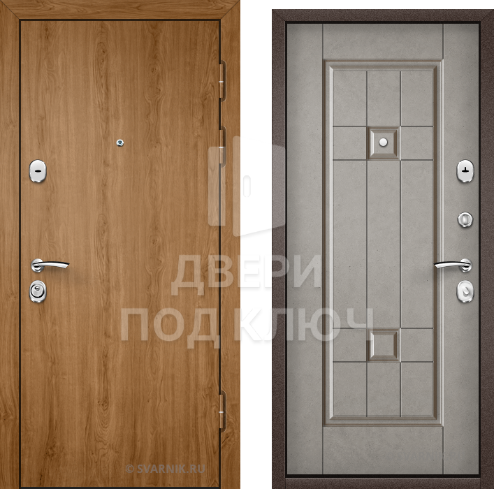 Входная внутренняя дверь в дом ДПК-1609