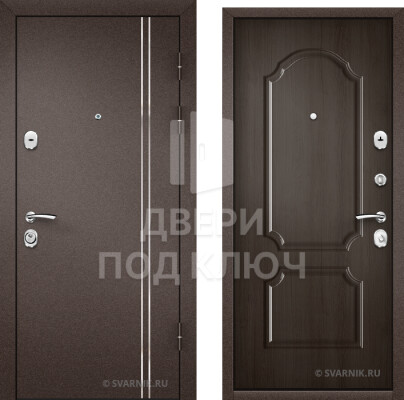 Входная дверь с антивандальными свойствами ДПК-1087